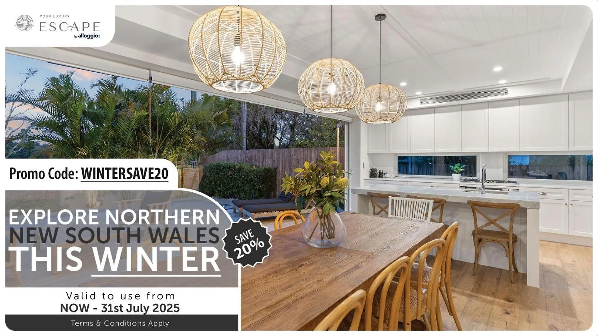 Moonrise - 4 Bedroom Designer Home Above Wategos Beach Byron Bay Australia